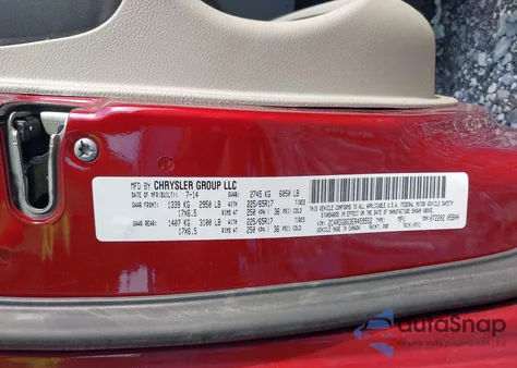 2014 Dodge Grand Caravan American Value Pkg from USA, damaged, VIN 2C4RDGBG3ER459552